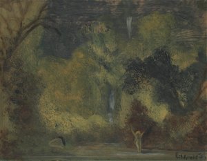 游泳池 作者 Louis Michel Eilshemius