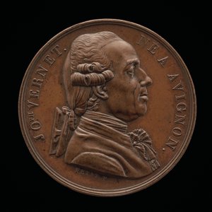 克劳德-约瑟夫-弗内，1714-1789，画家[正面]，1826年。 作者 路易斯·米歇尔·佩蒂特