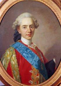 路易十六的肖像，法国国王，然后是贝里公爵 (1754-1793) Louis Michel van Loo (1707-1771) 绘画，1769 年 0,64 x 0,49 米