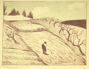 景观，1893年。 作者 路易斯·保罗·亨利·塞鲁西耶