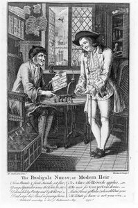 浪子的护士或现代继承人，酒吧。 1750