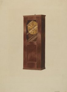 架子钟，约1937年。