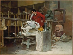 动物雕刻家，1894年 作者 路易·罗伯特·开利·贝勒斯