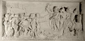 Vendee War: pacification of the Vendee by General Lazare Hoche (1768-1797) in 1796. Low relief in marble carved by Simon Louis Boizot (1743-1809). 1800. Versailles, castle museum 作者 路易斯·西蒙·博伊佐特