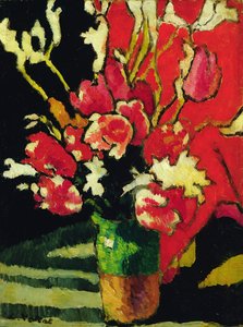 花卉静物 作者 路易斯·瓦尔塔特
