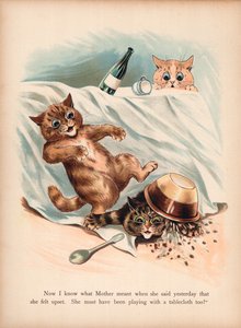 Louis Wain Cats（chromolitho） 作者 路易·韦恩
