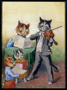 The Mewsical Family（原文如此） 作者 路易·韦恩