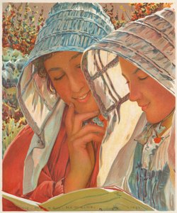 现代邮票：阅读灯。