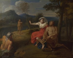 内瑟斯和德亚尼拉，约1705年 作者 小路易·德·布洛涅