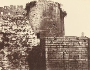 Kalaat-El Hosn，第二个围墙，外面，中午 作者 路易斯·德·克莱克