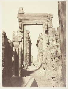 卡纳克，Grande Allée du Milieu des Ruines，东入口 作者 路易斯·德·克莱克