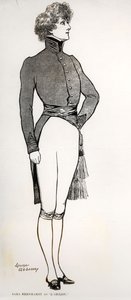 萨拉-伯恩哈特（1844-1923）在埃德蒙-罗斯特（1868-1918）的悲剧中扮演L