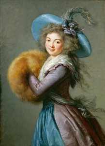 莫莱-雷蒙德夫人的肖像，1786年。 作者 伊丽莎白·路易丝·维吉·勒布朗
