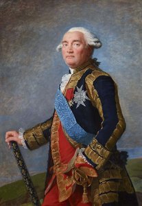 塞古尔侯爵菲利普-亨利的肖像，1724-1801，约1798。 作者 伊丽莎白·路易丝·维吉·勒布朗