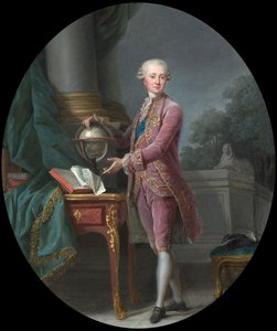 卡尔·海因里希·冯·拿骚-锡根王子的肖像1743-1808年，1776年。 作者 伊丽莎白·路易丝·维吉·勒布朗