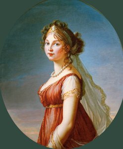 普鲁士路易丝女王的肖像，1776-1810年，1802年。