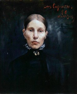 一个汉堡女人的肖像