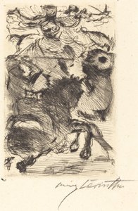 骆驼阿德巴（Adhba die Kamelin）。 作者 洛维斯·科林斯（Lovis Corinth）