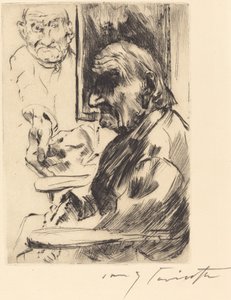 老汉老汉》，1916年。 作者 洛维斯·科林斯（Lovis Corinth）
