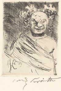 Das Gastmahl des Trimalchio: pl.I The Banquet of Trimalchio: pl.I, 1919. 作者 洛维斯·科林斯（Lovis Corinth）