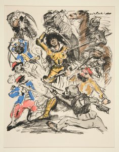 奥尔良的少女》（Die Jungfrau von Orleans） 作者 洛维斯·科林斯（Lovis Corinth）