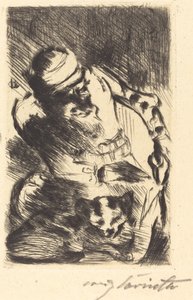 先知的猫》(Die Katze des Propheten) 作者 洛维斯·科林斯（Lovis Corinth）