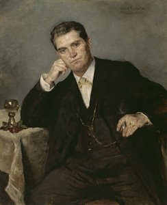 弗朗茨-海因里希-科林斯，艺术家的父亲 作者 洛维斯·科林斯（Lovis Corinth）
