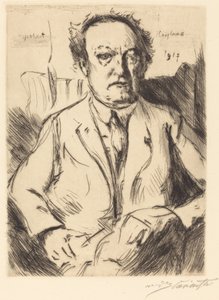 Gerhart Hauptmann 作者 洛维斯·科林斯（Lovis Corinth）