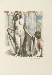 1911年《歌曲之歌》插图 作者 洛维斯·科林斯（Lovis Corinth）