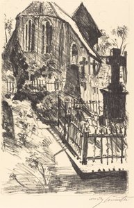 基希霍夫（公墓） 作者 洛维斯·科林斯（Lovis Corinth）