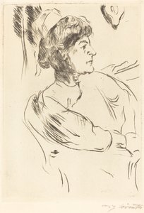 护士长，1914年。 作者 洛维斯·科林斯（Lovis Corinth）
