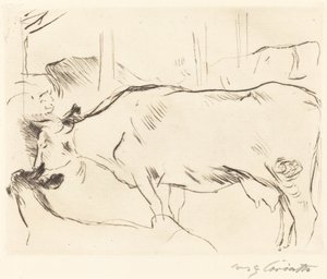 库赫斯塔尔二号（牛棚二号） 作者 洛维斯·科林斯（Lovis Corinth）