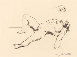 躺着的女性裸体 II (躺着的女性裸体 II ) 作者 洛维斯·科林斯（Lovis Corinth）