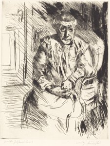 Ma Belle Mere婆婆，1919年。 作者 洛维斯·科林斯（Lovis Corinth）