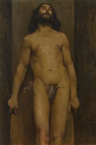 男性裸体（男性裸体） 作者 洛维斯·科林斯（Lovis Corinth）