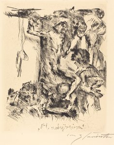 殉道者 殉道者，1921年。 作者 洛维斯·科林斯（Lovis Corinth）
