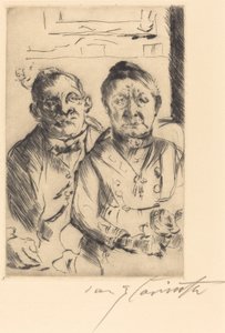 来自东普鲁士的情侣 作者 洛维斯·科林斯（Lovis Corinth）