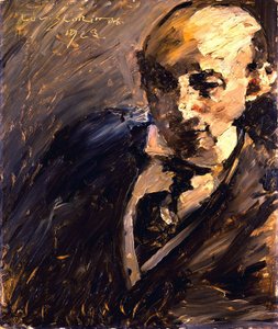 阿尔弗雷德·库恩（Alfred Kuhn）的肖像，1923年 作者 Lovis Corinth