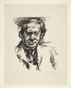 阿尔诺-霍尔茨肖像 作者 洛维斯·科林斯（Lovis Corinth）