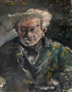 乔治·布兰德斯肖像1842-1927 作者 洛维斯·科林斯（Lovis Corinth）