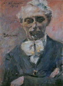 Leonid Pasternak肖像1862-1945，1923年 作者 洛维斯·科林斯（Lovis Corinth）