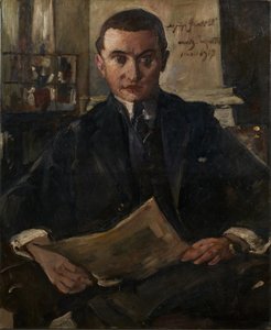 沃尔夫冈·古利特的肖像 作者 洛维斯·科林斯（Lovis Corinth）