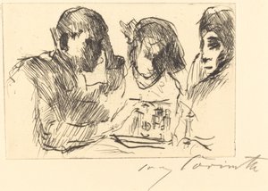 国际象棋(棋手) 作者 洛维斯·科林斯（Lovis Corinth）