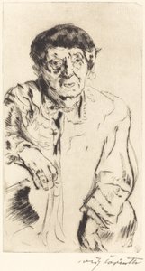 岳母，1916年。 作者 洛维斯·科林斯（Lovis Corinth）