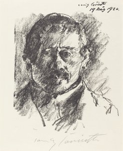 自画像 作者 洛维斯·科林斯（Lovis Corinth）