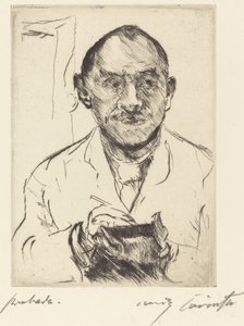 自画像 自画像，1915年。 作者 洛维斯·科林斯（Lovis Corinth）