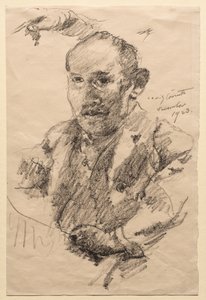 自画像 作者 洛维斯·科林斯（Lovis Corinth）