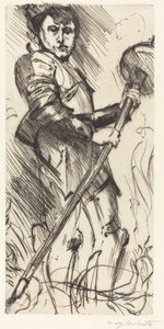 圣乔治(Saint George) 作者 洛维斯·科林斯（Lovis Corinth）