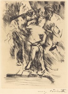 苏珊娜入浴》（Susanna im Bade）。 作者 洛维斯·科林斯（Lovis Corinth）