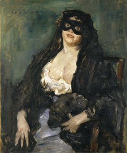 黑面具 作者 洛维斯·科林斯（Lovis Corinth）